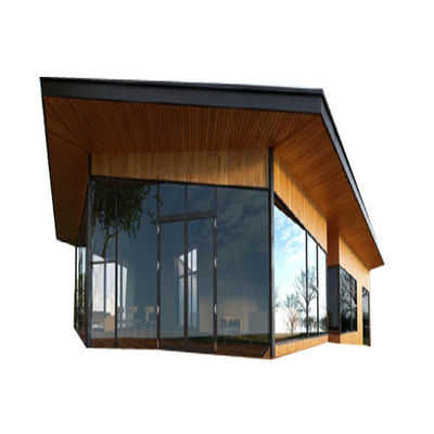 Reasonable Modern Design Aluminium Alloy 6063-T5 Glass Sunroom for Residential Houses