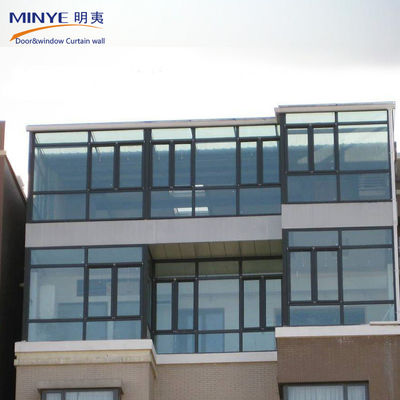 Reasonable Modern Design Aluminium Alloy 6063-T5 Glass Sunroom for Residential Houses