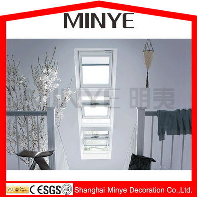 Aluminum Vertical Open House Skylight Moon Roof Windows with FiberGlass Screen Netting
