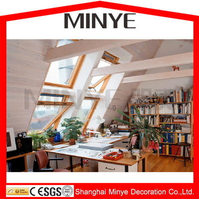 Aluminum Vertical Open House Skylight Moon Roof Windows with FiberGlass Screen Netting