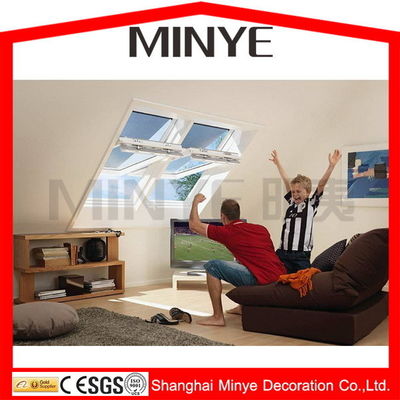 Aluminum Vertical Open House Skylight Moon Roof Windows with FiberGlass Screen Netting