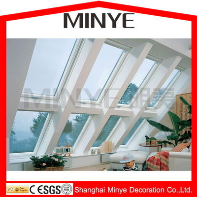 Aluminum Vertical Open House Skylight Moon Roof Windows with FiberGlass Screen Netting