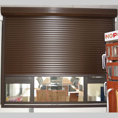 Chinese Aluminum Alloy Electric Design Rolling Up Down Garage Door Roll Shutter Doors