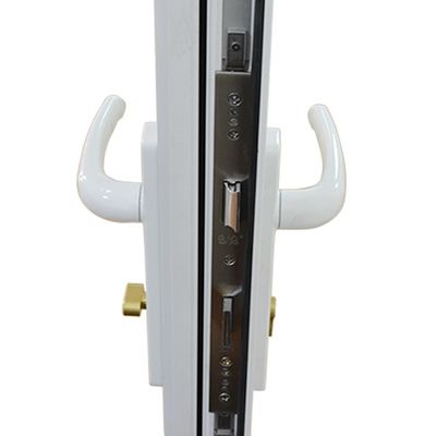 Customized Size Arch Interior Stainless Steel Bathroom Door with Tempering Glass