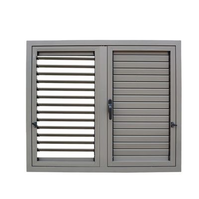 PVC Profile Aluminium Interior Security Shutter Window Hurricane Impact Windows Casement