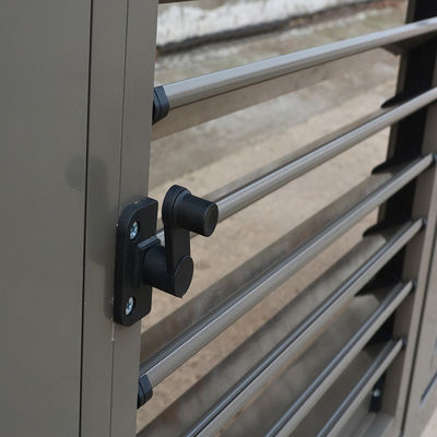 PVC Profile Aluminium Interior Security Shutter Window Hurricane Impact Windows Casement