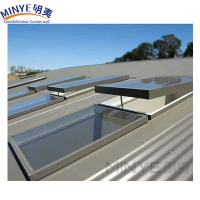 Sliding Open Roof Skylight Window 1.4mm Profile Thickness for Long-Lasting Performance
