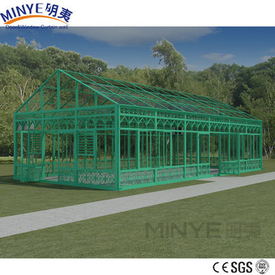 Insulated Glass Rooms with Triangle Roof Molding and 30-40DB Enhanced Noise Reduction