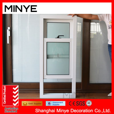 Vertical Open Style Design Bathroom Windows with 2.5mm Profile Thickness