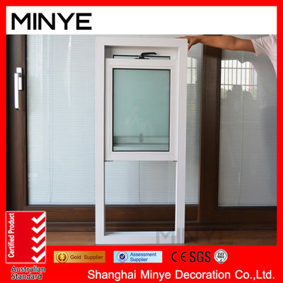 Vertical Open Style Design Bathroom Windows with 2.5mm Profile Thickness
