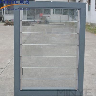 Customized Colors French Design Automatic Glass Window Jalousie with Germany Hardware