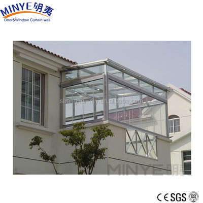 Upgrade Your Home with Shanghai Minye 's Green Tempered Glass Winter Garden Sunrooms