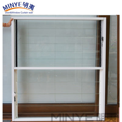 Low-E Glass Electric Exterior Rolling Shutter Window with Horizontal Opening Pattern
