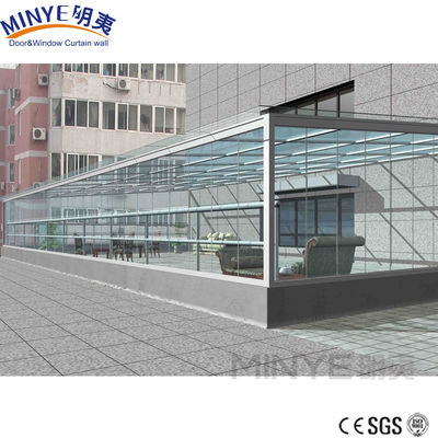 Solid Colors Aluminum Sun Rooms with High Wind Resistance 3000 pa in Shanghai Shanghai