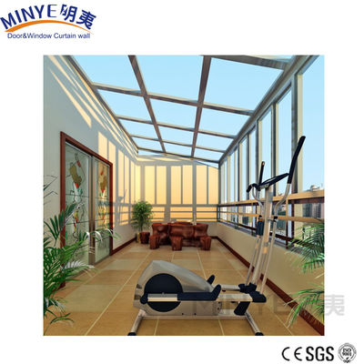 Solid Colors Aluminum Sun Rooms with High Wind Resistance 3000 pa in Shanghai Shanghai