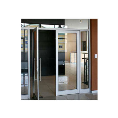 Waterproof PVC Door with Modern Design and Plastic Screen Netting Material