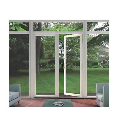 Waterproof PVC Door with Modern Design and Plastic Screen Netting Material