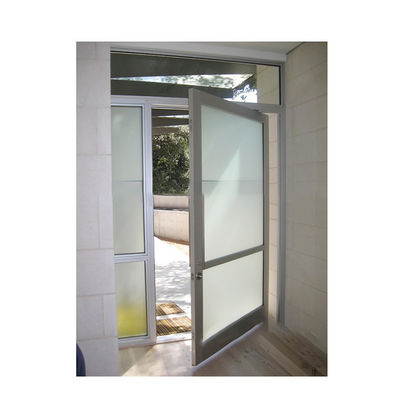Waterproof PVC Door with Modern Design and Plastic Screen Netting Material