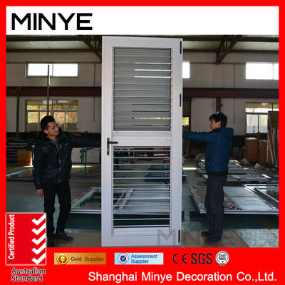 Low-E Glass and Aluminum Louver Casement Doors The Perfect Combination for Performance