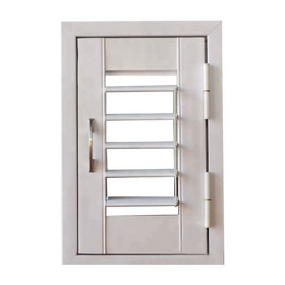 Aluminum PVC Profile Louver Window Frames Rolling Shutter Windows in Customized Color