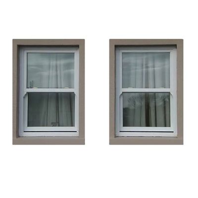 2.0mm-2.5mm Profile Thickness PVC Vertical Sliding Window for Courtyard Installation