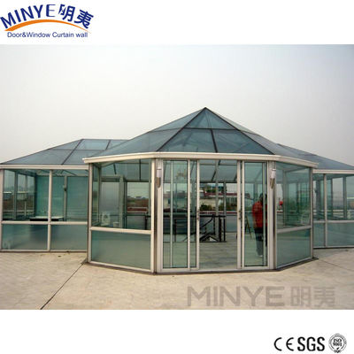 Electrophoretic Sunroom/Aluminum Winter Garden/Conservatory with Triangle Roof Design