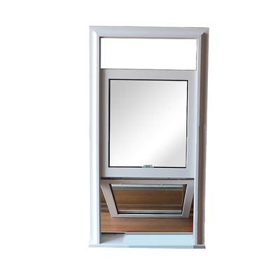 Folding Screen Modern Design UPVC Up and Down Sliding Window with Tempered Glass