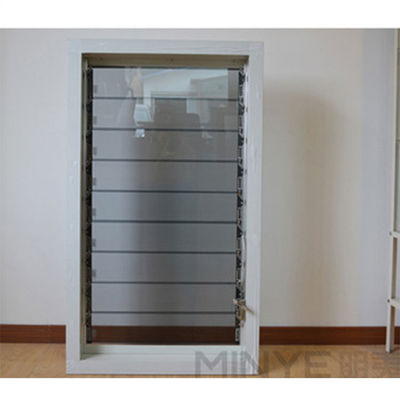 Tempered Glass Swing Glass Louver Window for Noise Reduction in Residential Areas
