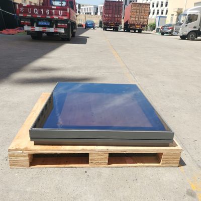 Smooth Finished Balcony Roof Window Skylight for Modern Style Aluminum Alloy Profile