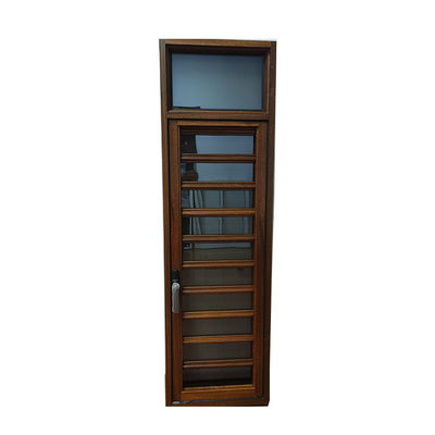 Tempered Glass Swing Glass Louver Window for Noise Reduction in Residential Areas