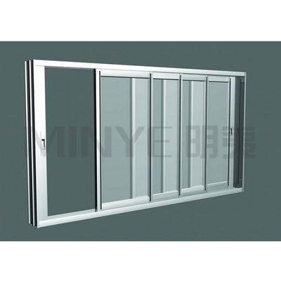 Soundproof Aluminum Glass Profile Sliding Window for Casement Windows in Myanmar
