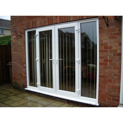 Exterior French Doors with Finished Surface and Good Sealing Aluminium Casement Door
