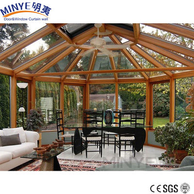 Aluminum Glass Sun Room with Water-proof Air-proof Sound Isolation Heat Isolation