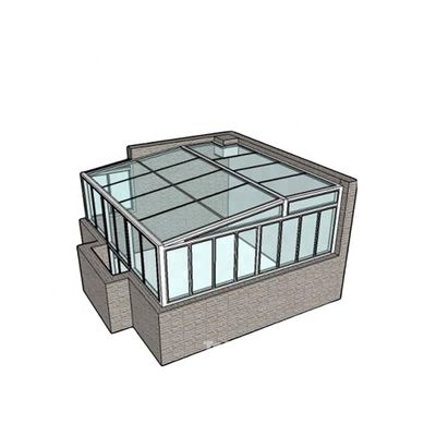 Aluminum Glass Sun Room with Water-proof Air-proof Sound Isolation Heat Isolation