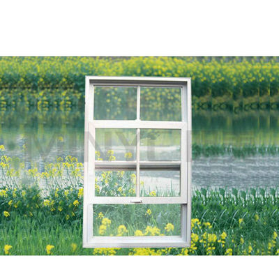 Green German Rehau Profile PVC Windows and Doors with Ass2208 Glazed Certification