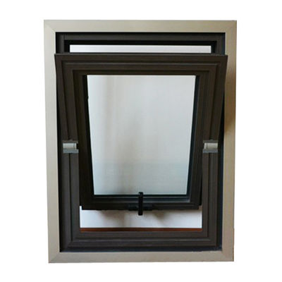 Design Vertical Center Pivot Window with Aluminum Alloy Frame and PVDF Coating Material