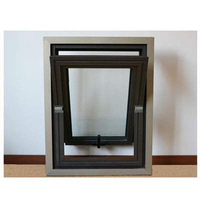 Design Vertical Center Pivot Window with Aluminum Alloy Frame and PVDF Coating Material