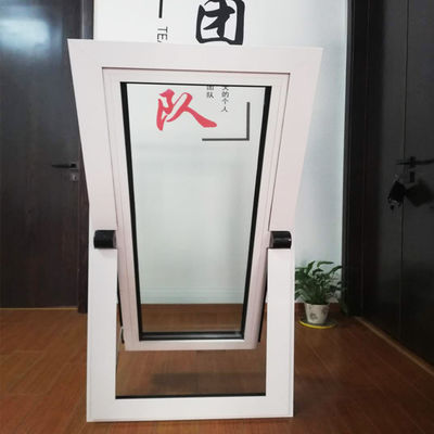 Design Vertical Center Pivot Window with Aluminum Alloy Frame and PVDF Coating Material