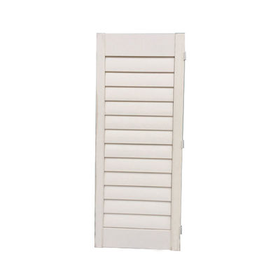 Durable Design Eco Friendly PVC Plastic Blade Plantation Window Shutters From Shanghai