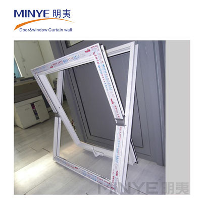 Design Vertical Center Pivot Window with Aluminum Alloy Frame and PVDF Coating Material