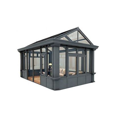 Experience the Serenity of Our 35 DB Sound Proof Aluminum Sun Rooms for Winter Garden