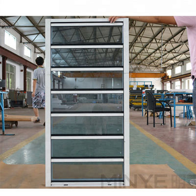 Affordable Aluminum Airtight Anti Theft Jalousie Window Shutter Glass