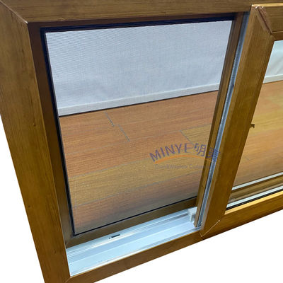 Customizable UPVC Sliding Windows with Horizontal Opening Pattern and Color Selection