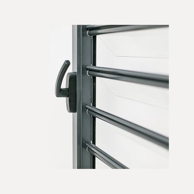 Modern Design Single Double Tempering Coating Low-E Jalousie Window Aluminum Frame
