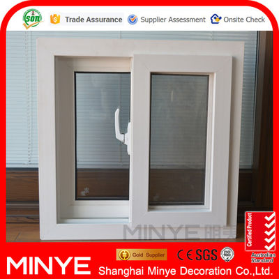 5mm 12A 5mm Glass Spec. Plastic Sliding Window for Home Design PVC/UPVC Windows