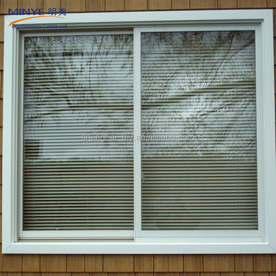 Office Sliding Glass Window Design with Aluminum Siding and Chinese Top Hardware