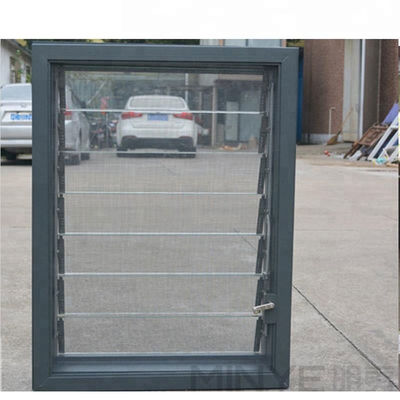 Outdoor Horizontal Glass Shutters with Customized Size and Long-Lasting Performance
