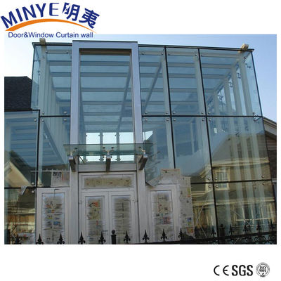 Commercial Buildings Aluminum Composite Wall Panel for Curved Glass Curtain Wall