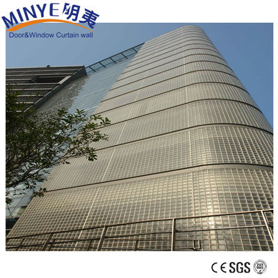 Commercial Buildings Aluminum Composite Wall Panel for Curved Glass Curtain Wall