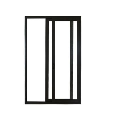 Rolling Type Screen Glass Aluminum Sliding Doors Prices 300 PA Water Penetration Rate